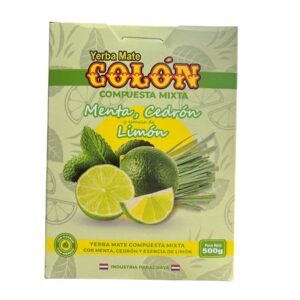 COLÓN MENTA,CEDRON,LIMÓN